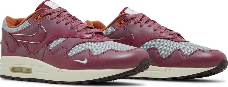 Patta x Air Max 1 Rush Maroon