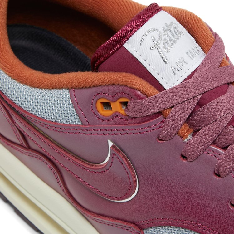 Patta x Air Max 1 Rush Maroon