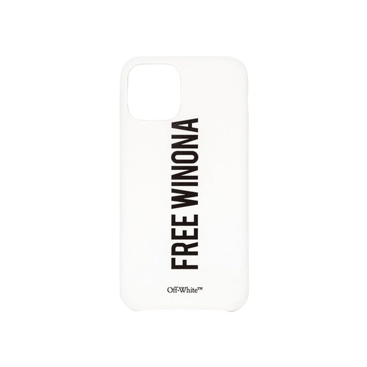 Off White Sentences iPhone 11 Pro Case WhiteBlack