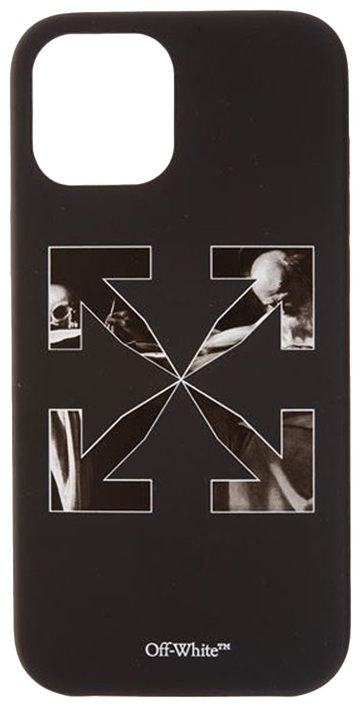 Off White Carav Arrow Iphone 12 Pro Max Case Black White Goat