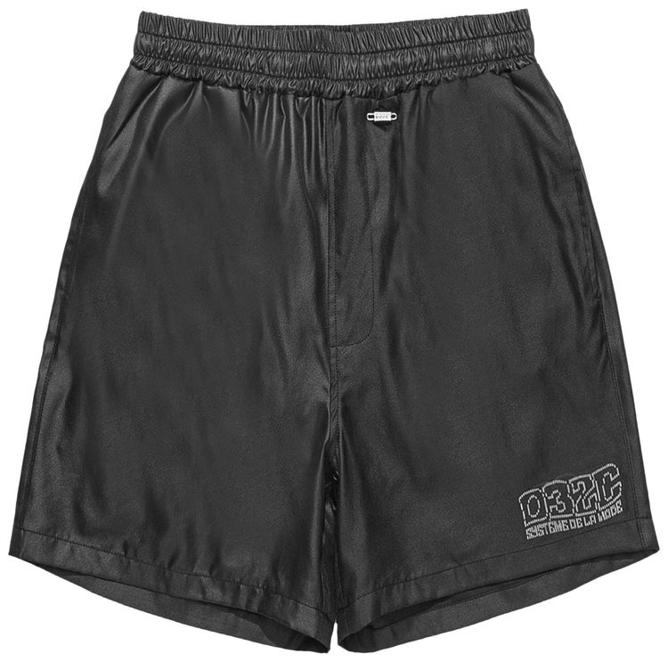 032C Nylon Swim Shorts Black