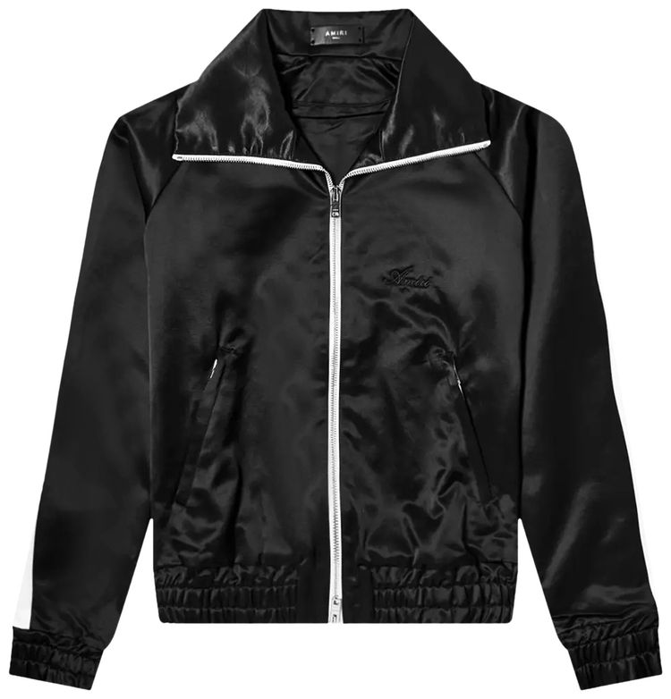 Amiri Zip Track Jacket Stripe Black
