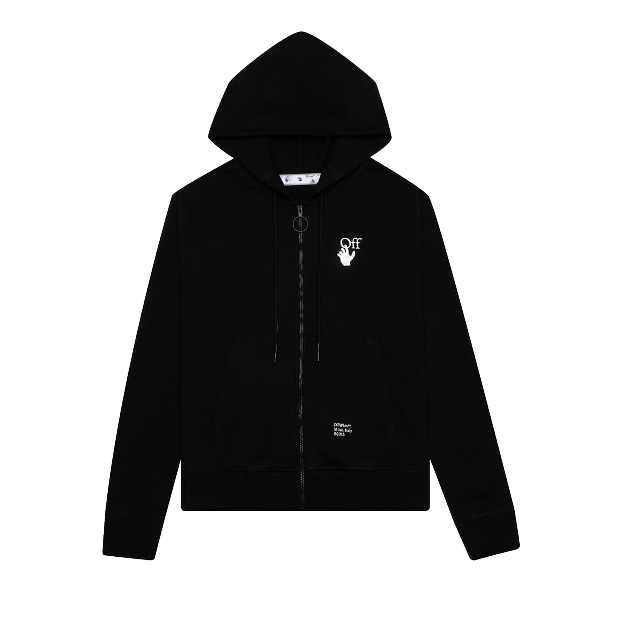 ★Off-White★ Arrow Slim Hood Black OMBB110S23FLE0031001 OMB MUSINSA | Off White Arrow Slim Hoodie - Black
