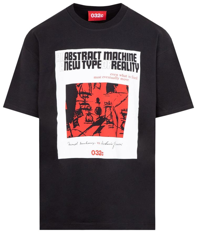 032C Gramsci Short Sleeve T Shirt Black