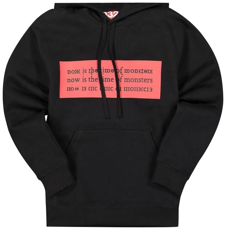 032C Monsters Hoodie Black