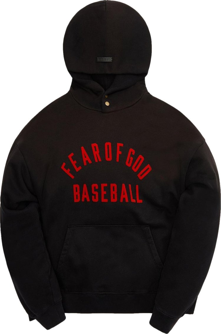 Fear of God Baseball Hoodie 'Vintage Black'