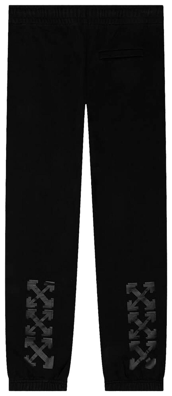 Off White Rubber Arrow Slim Sweatpant BlackBlack