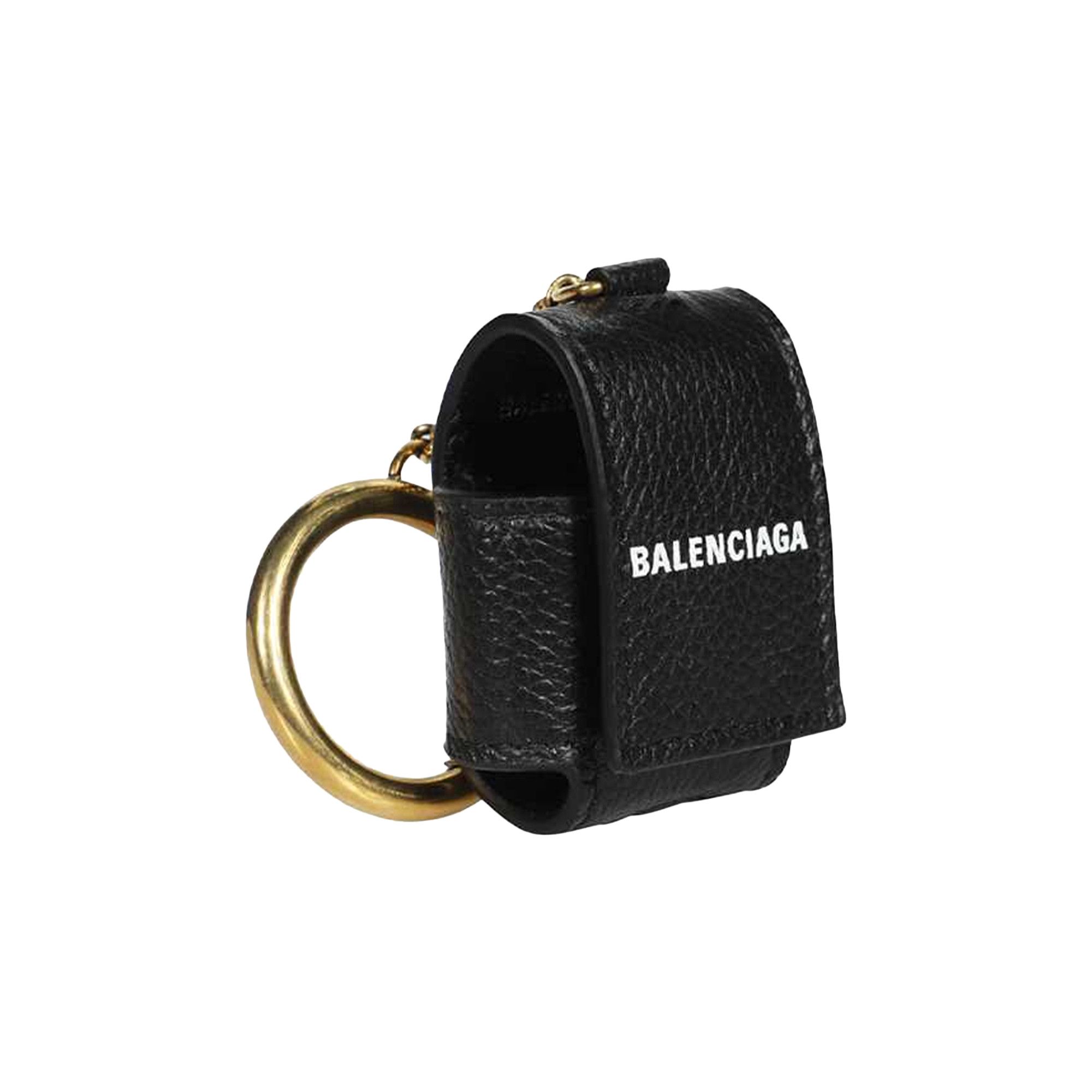 Buy Balenciaga Cash Airpod Holder Black White 659926 1IZIM