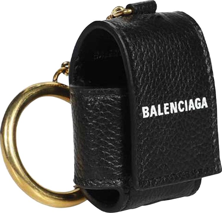 Balenciaga Cash Airpod Holder 'Black/White'