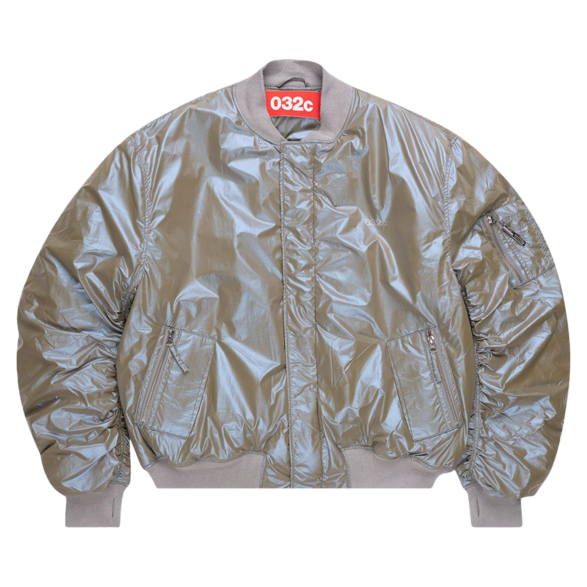 Buy 032C Oversized Bomber Jacket 'Mother Of Pearl' - FW21 W 4012