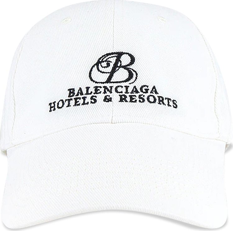 Balenciaga Resort Cap 'White/Black'
