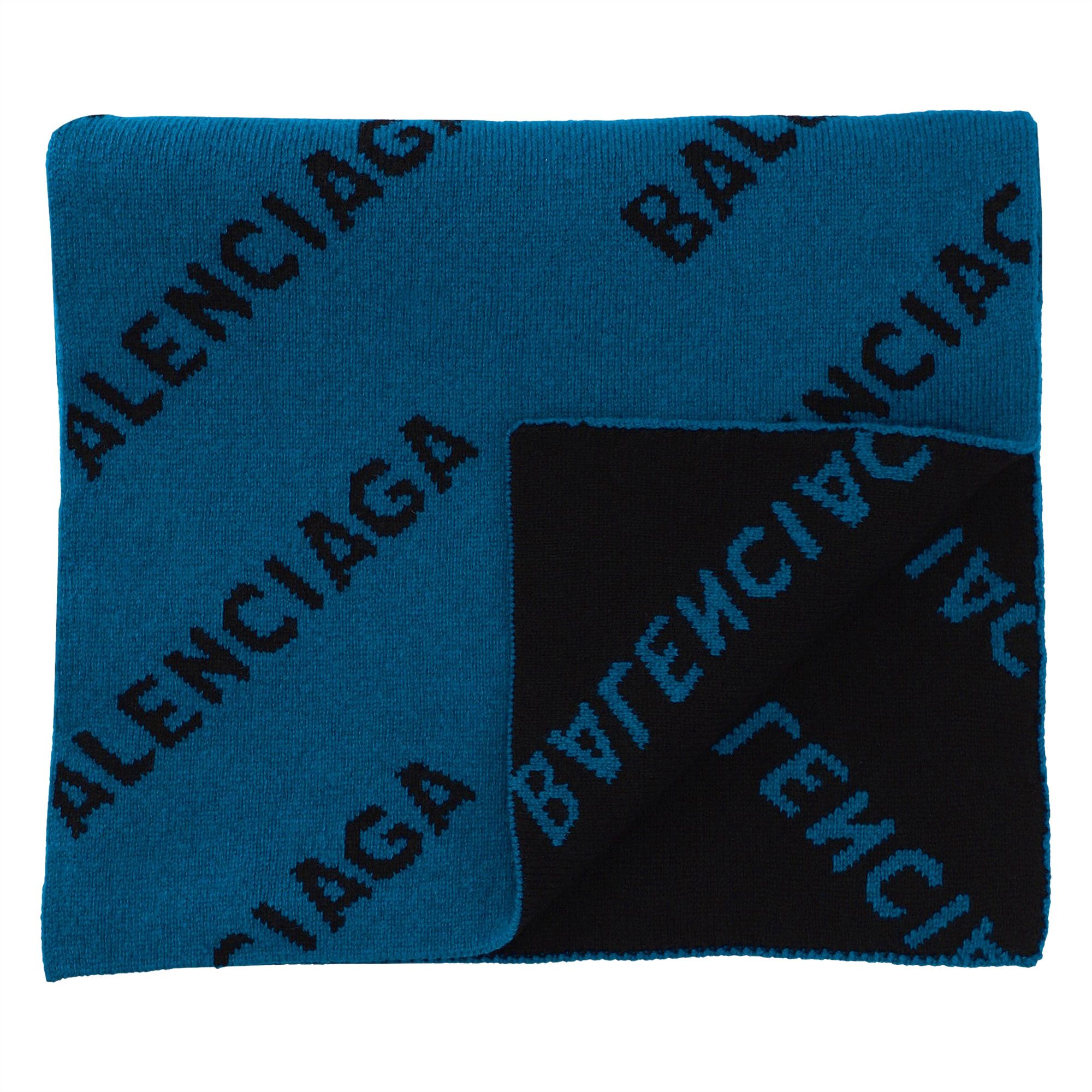 Balenciaga all clearance over logo scarf