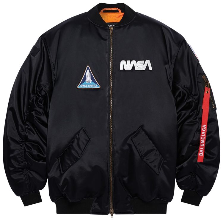Balenciaga Space Bomber Black