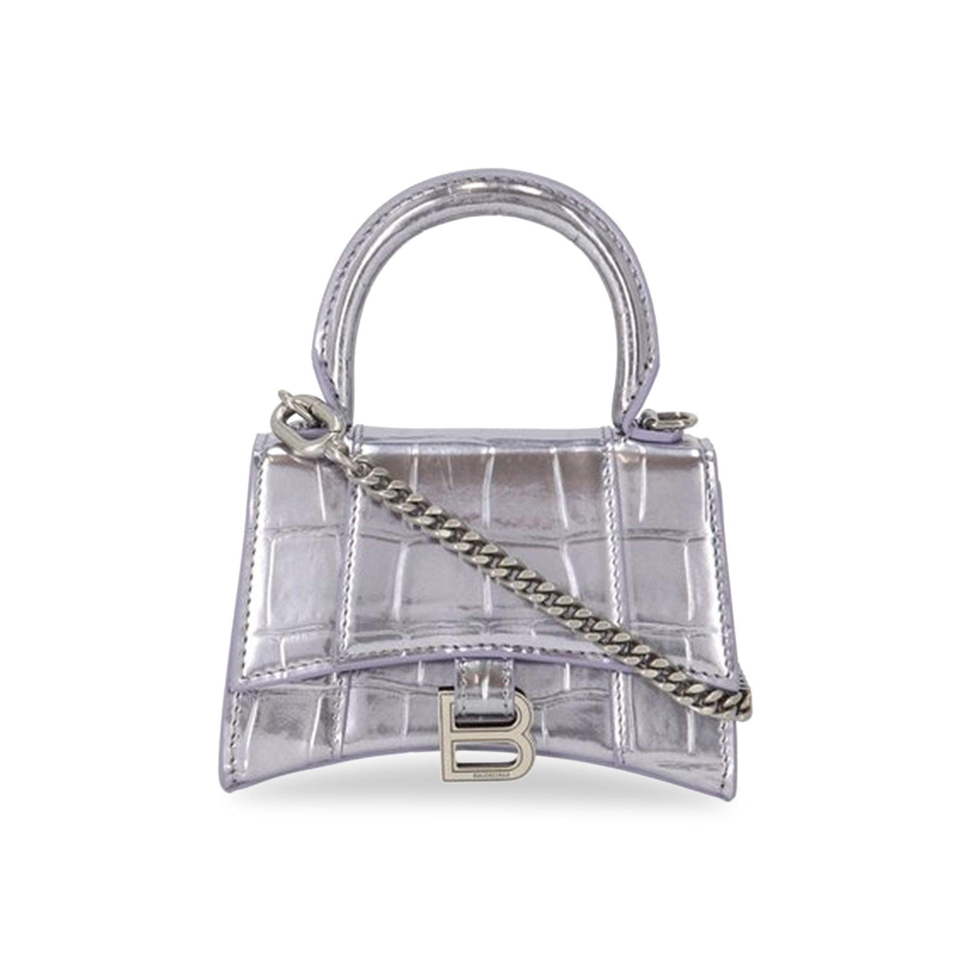 Buy Balenciaga Mini Hourglass Top Handle Bag 'Lilac
