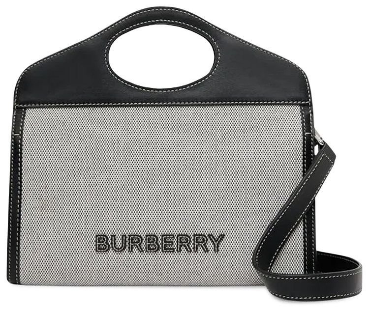 Burberry Pocket Crossbody Bag Black