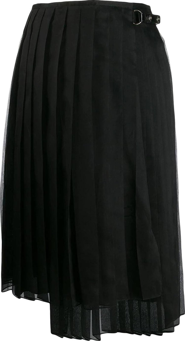 Fendi Gonna Organza Skirt 'Black'