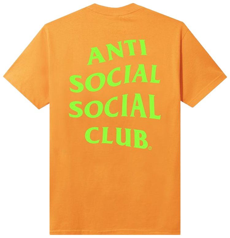 Anti Social Social Club Mind Games Tee Orange