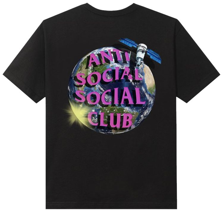 Anti Social Social Club Worldwide Tee Black