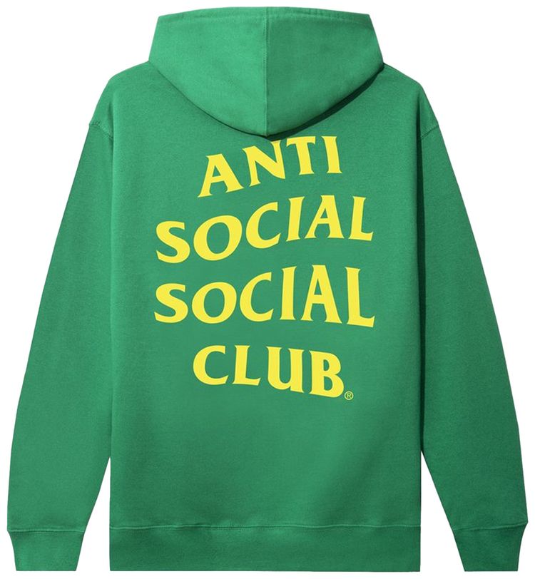 Anti Social Social Club Mind Games 21 Hoodie Green