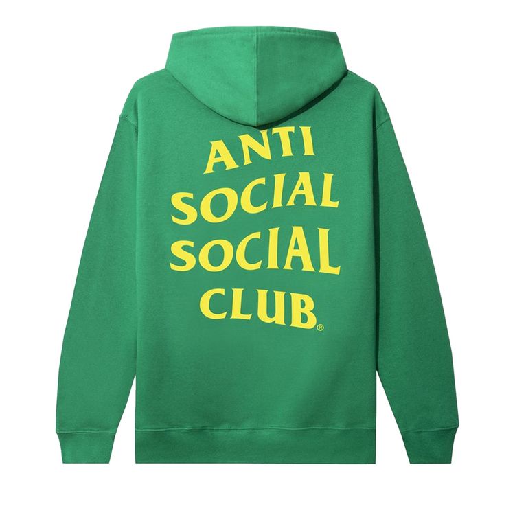 Buy Anti Social Social Club Mind Games 21 Hoodie 'Green' 0657