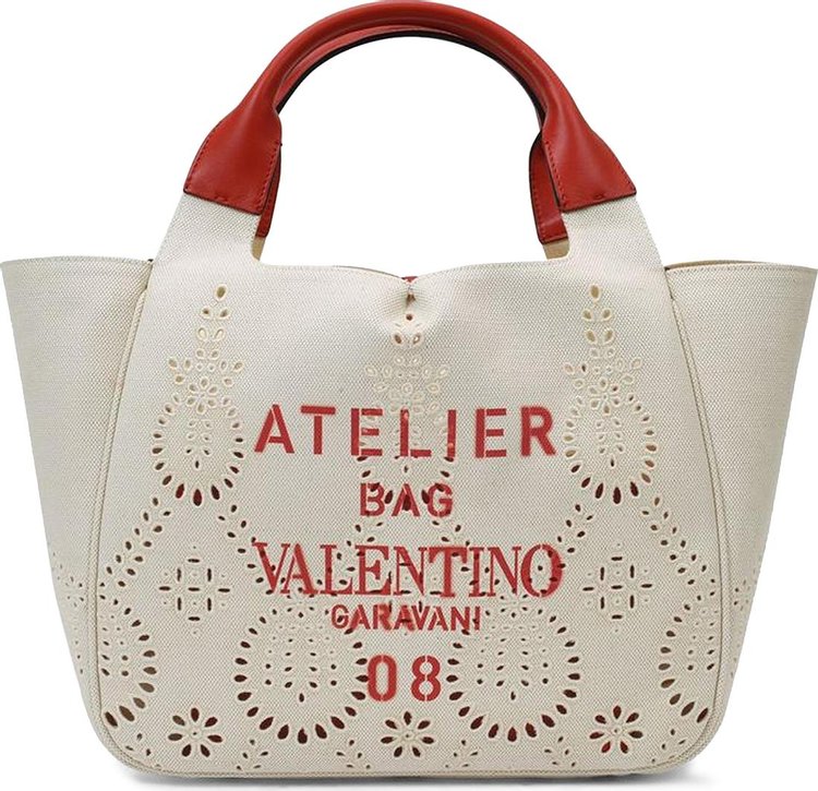 Valentino 08 San Gallo Edition Atelier Tote Bag 'Natural'