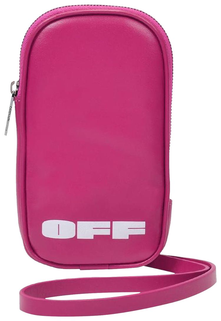 Off White Logo iPhone Case Pink