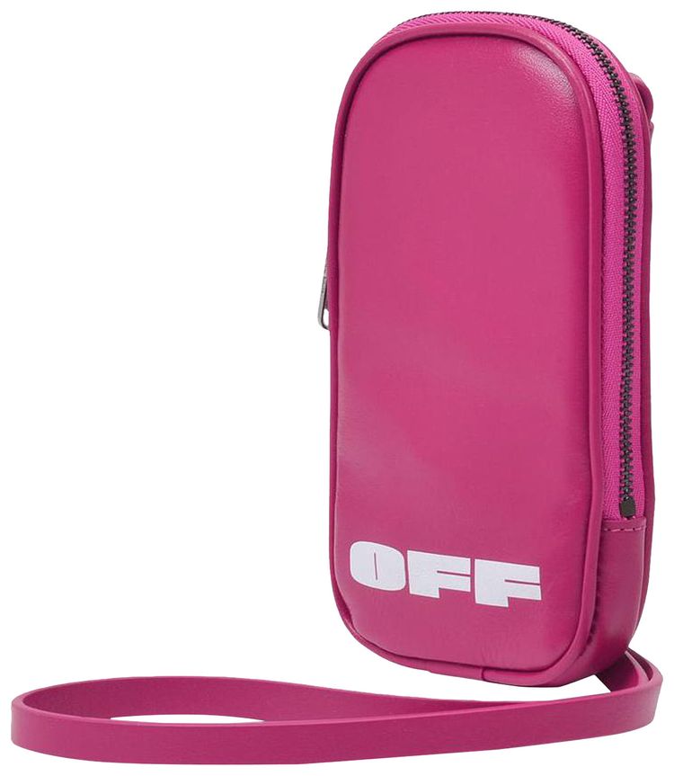 Off White Logo iPhone Case Pink