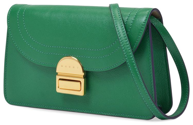 Marni Juliette Pouch Green