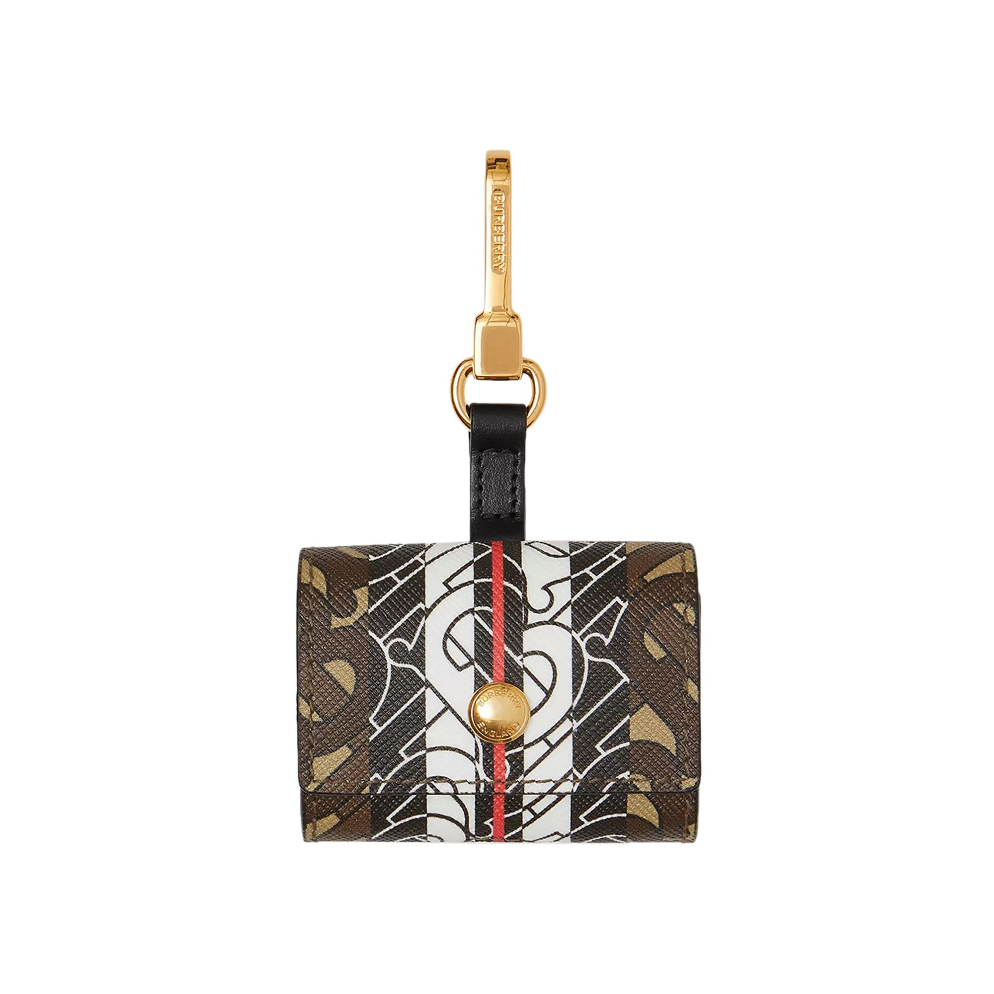 BURBERRY - モノグラムストライプ Eキャンバス AirPodsケース モノグラムストライプ Eキャンバス AirPodsケース