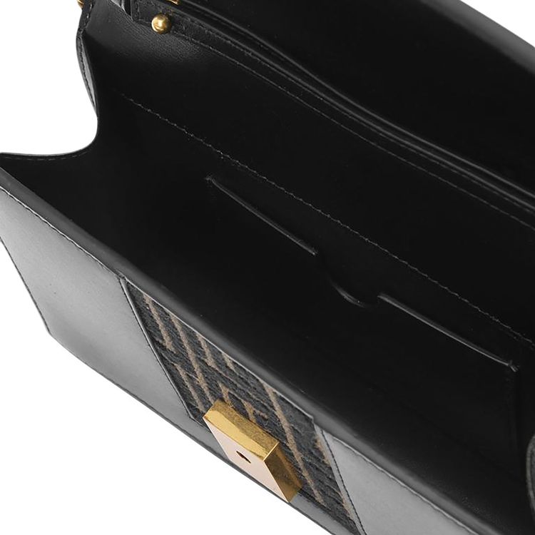 Balmain 1945 Mini Bag Khaki Monogram