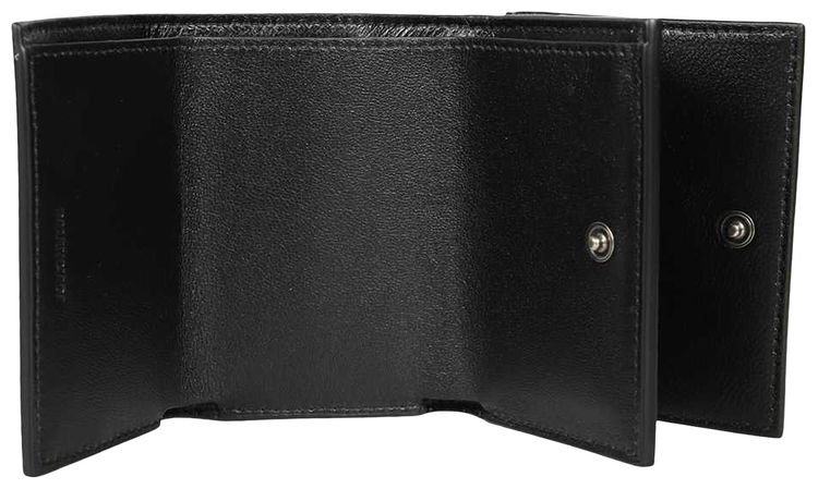 Balenciaga Essential Mini Folded Wallet Black