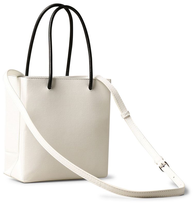 Balenciaga XXS North South Tote Bag White