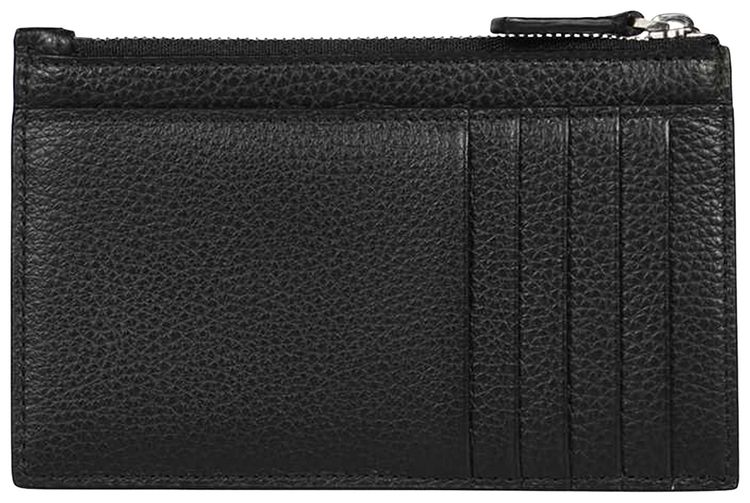 Balenciaga Essential Zipped Card Case Black