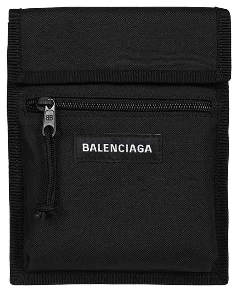 Balenciaga Explorer Nylon Crossbody Bag 'Black' GOAT