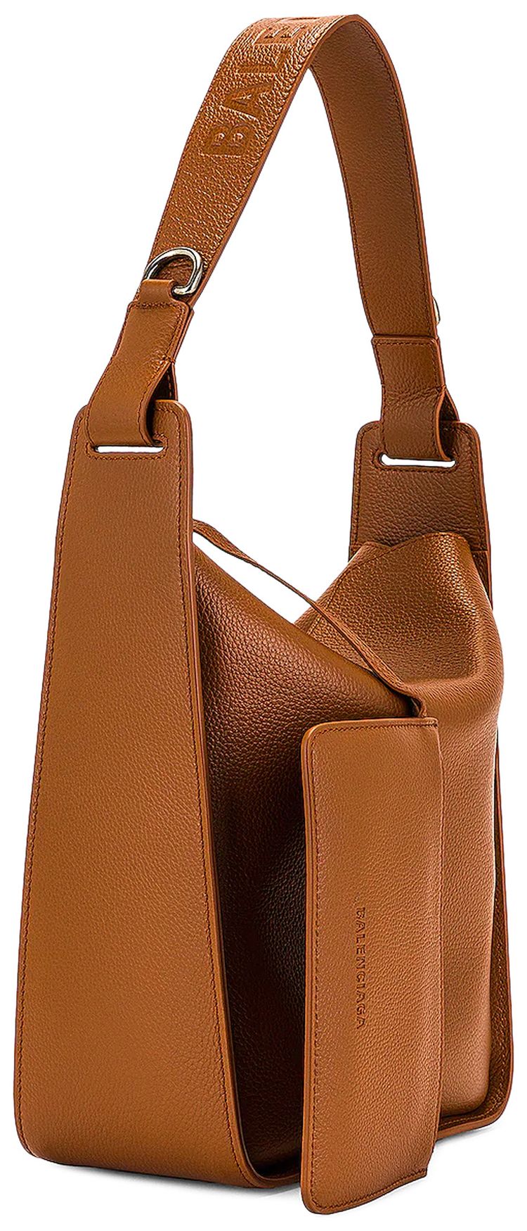 Balenciaga Tool 20 Small North South Tote Bag Brown