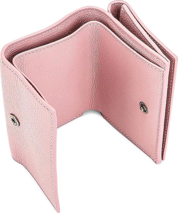 Balenciaga Neo Classic Mini Wallet Pink