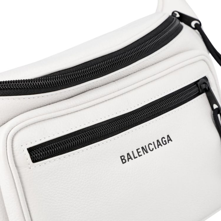 Balenciaga Explorer Belt Bag White