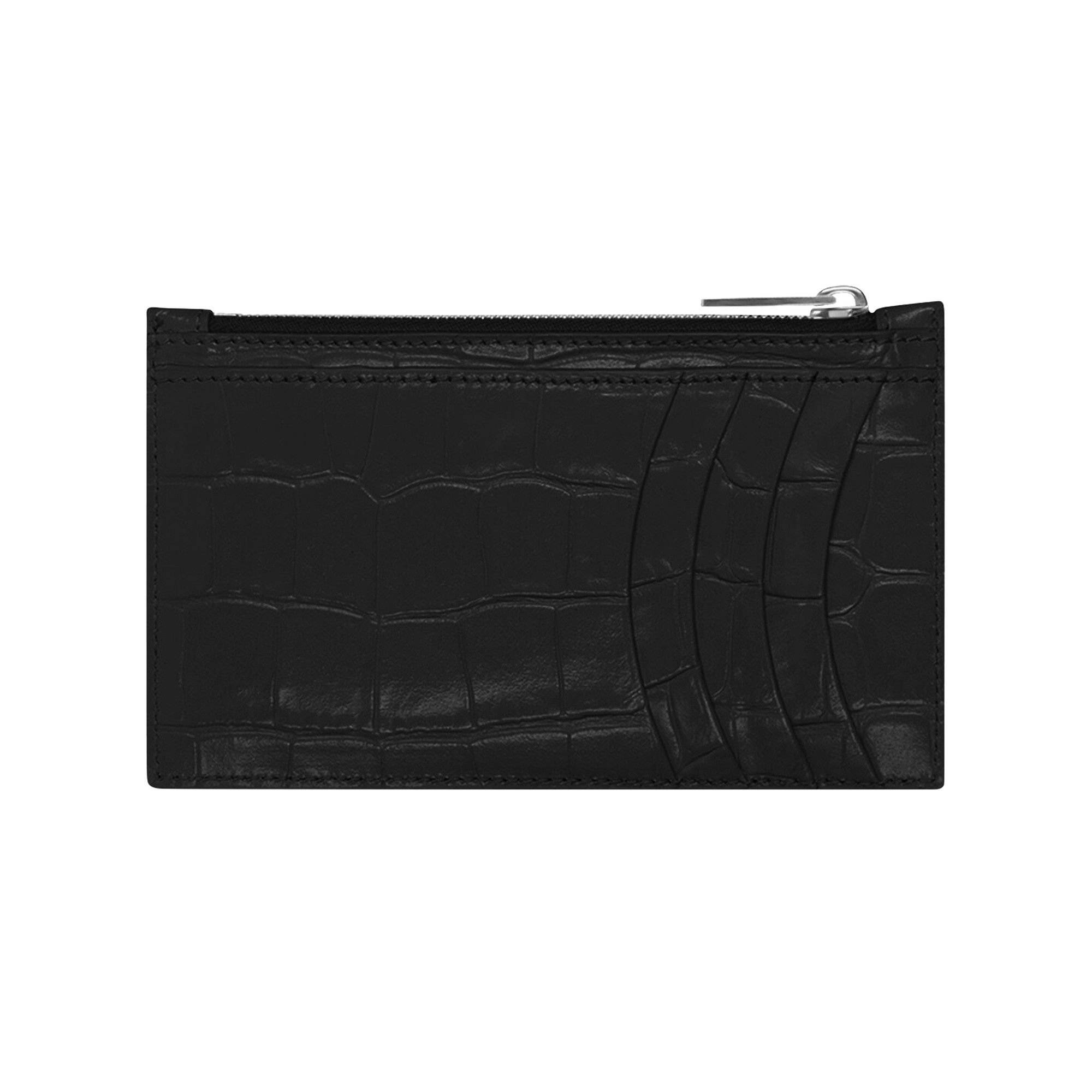 Buy Balenciaga Hourglass Long Coin And Card Holder 'Black