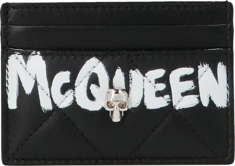 Alexander McQueen Card Holder 'Black/Ivory'