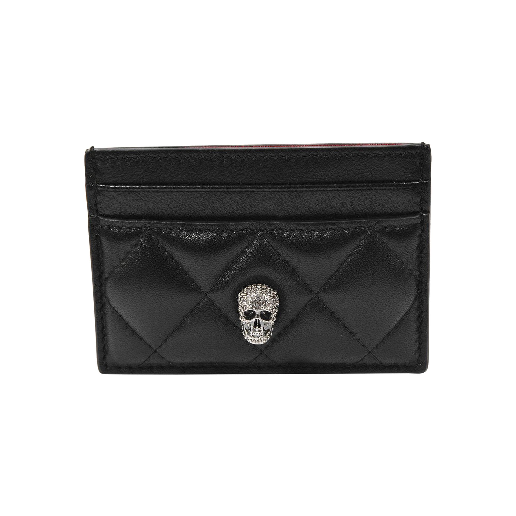 Alexander mcqueen skeleton card holder hot sale