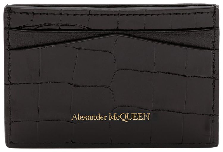 Alexander McQueen Card Holder Black