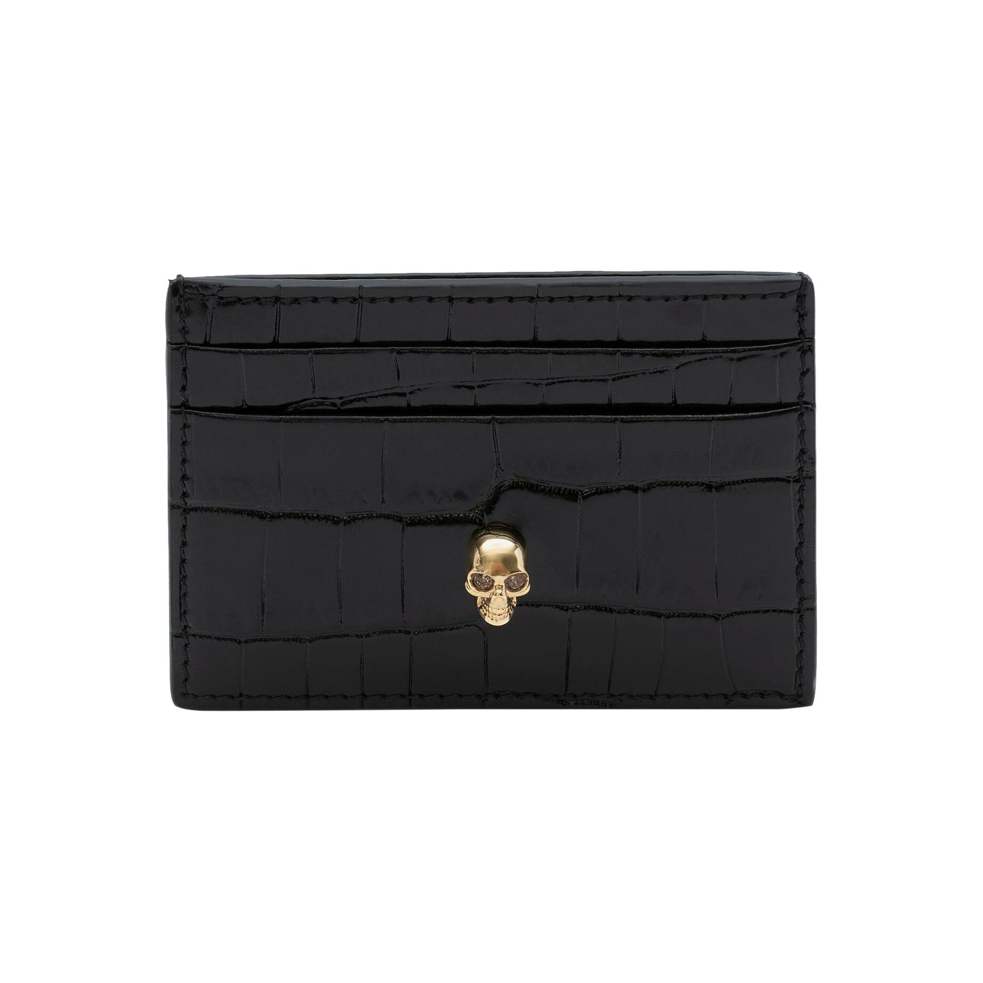 Buy Alexander McQueen Card Holder 'Black' - 632038 1JMFG