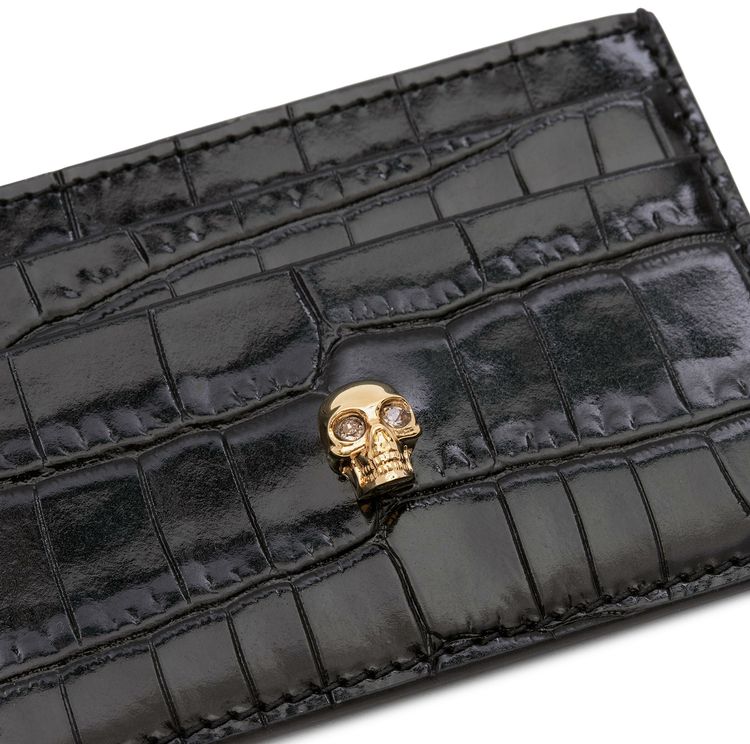 Alexander McQueen Card Holder Black