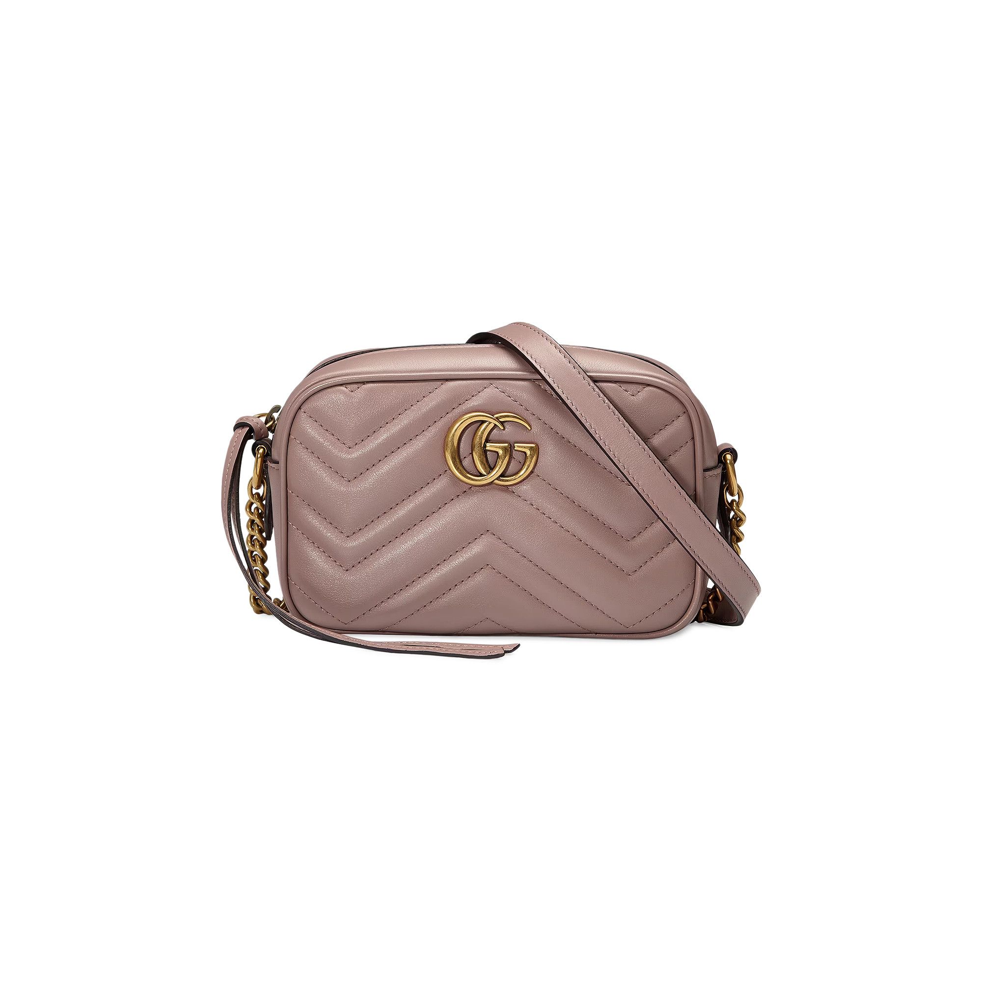 Buy Gucci GG Marmont Matelass Mini Bag Rose Antic 448065