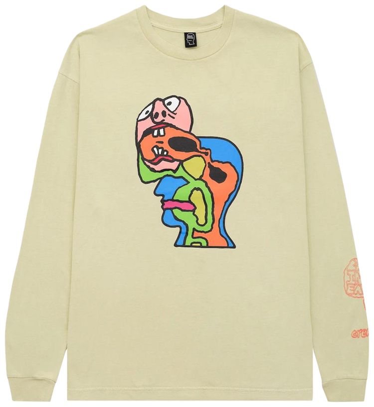 Brain Dead Brain Eater Longsleeve Natural