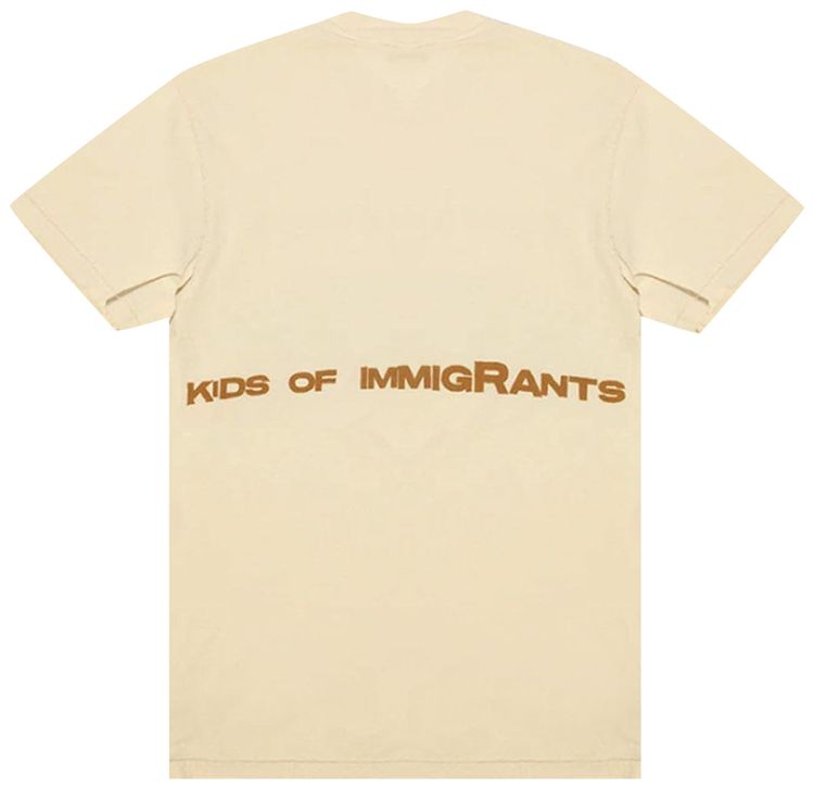 Kids of Immigrants Support Your Friends T Shirt Natural Multicolor