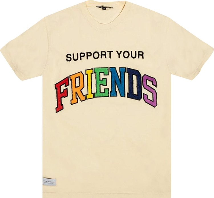 Kids of Immigrants Support Your Friends T-Shirt 'Natural Multicolor'