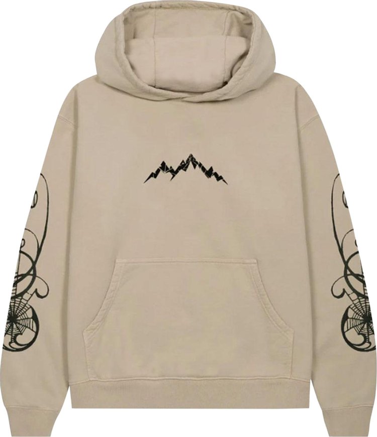 Afield Out Spiderweb Hoodie 'Sand'