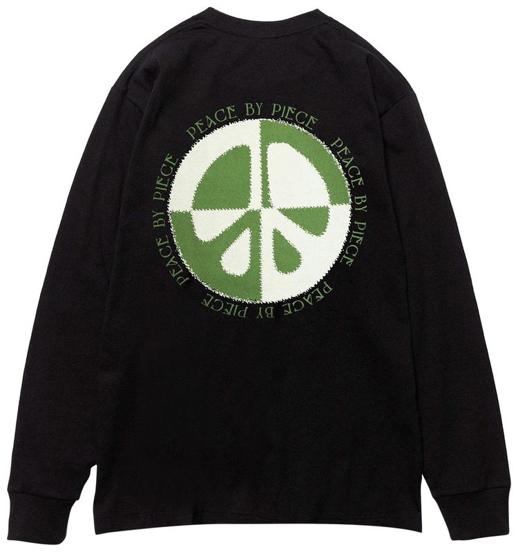 Afield Out Peace Long Sleeve T Shirt Black
