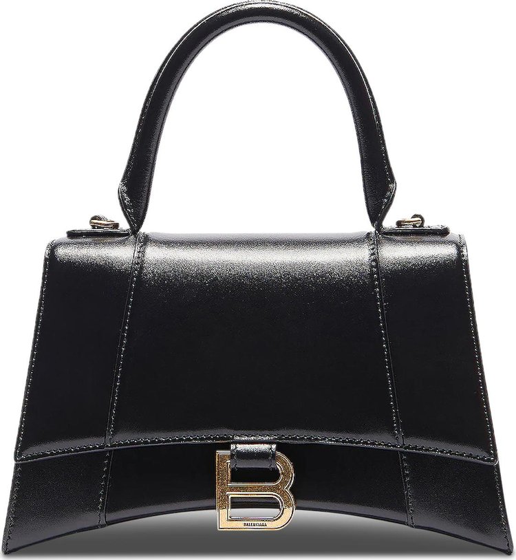 Balenciaga Hourglass Small Top Handle Bag 'Black'